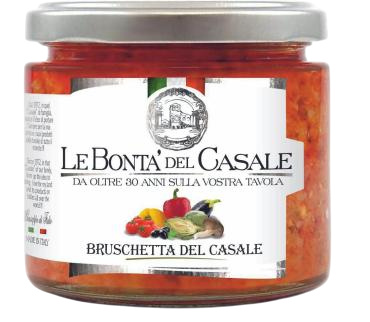 Брускетта LE BONTA'DEL CASALE из перцев 212мл с/б