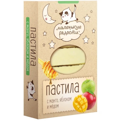 Пастила Маленькие радости манго яблоко мед 95г