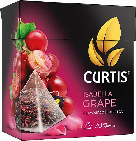 Чай CURTIS Изабелла Грейп 34г черн (20пак*1,7г) 