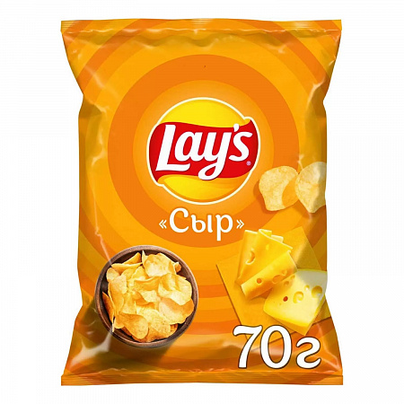 Чипсы LAYS Сыр 70г