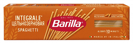 Макаронные изделия BARILLA Спагетти цельнозерновые 450г