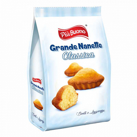 Бисквит PIU BUONO Grande Nanette класические 165г