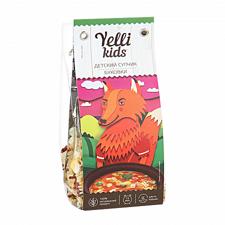 Супчик детский Yelli kids Буковки 80г