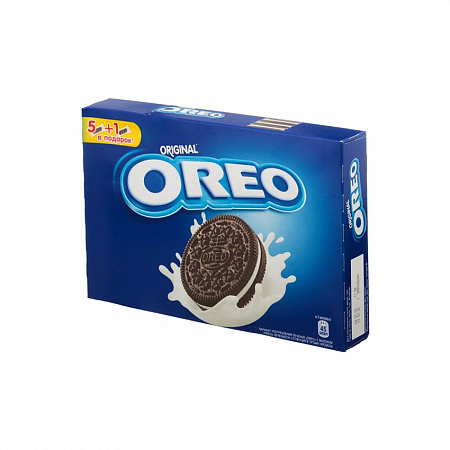 Печенье OREO с какао и начинкой ваниль 228г