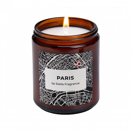 Свеча в банке ароматическая PARIS 250гр