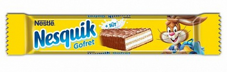 Батончик вафельный Nesquik с молочным шоколадом 26,7г