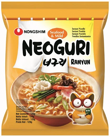 Лапша б/п Нонгшим Неогури MILD 120г
