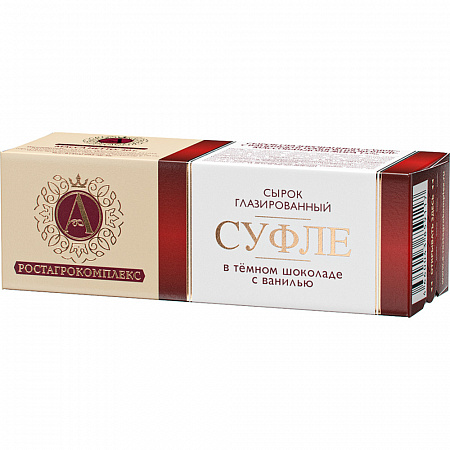 Сырок глазированный А.РОСТАГРОКОМПЛЕКС в темном шоколаде с ванилью 26% 50г