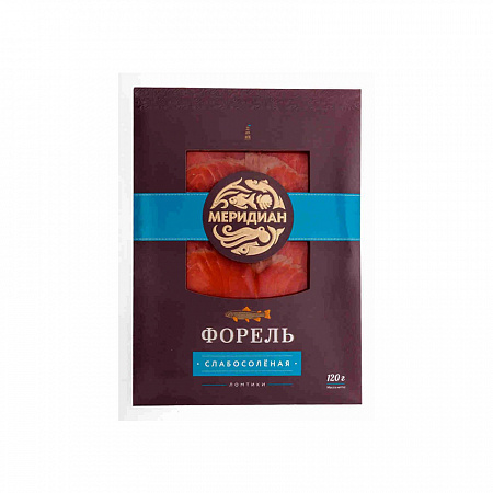 Форель МЕРИДИАН филе с/с в/у 120г 