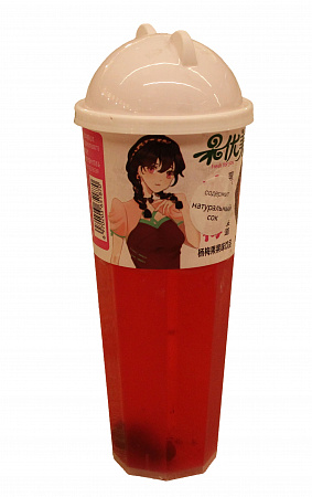 Напиток МАЙ САН Аниме Ледяная ямбери (клубника) 0,6л пл/ст Китай