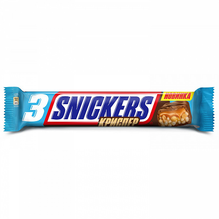 Батончик шоколадный SNICKERS Криспер (20г*3) 60г