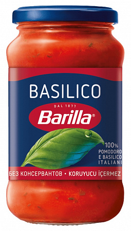 Соус BARILLA Томатный с базиликом 400г