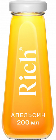Сок RICH Апельсин 0,2л с/б