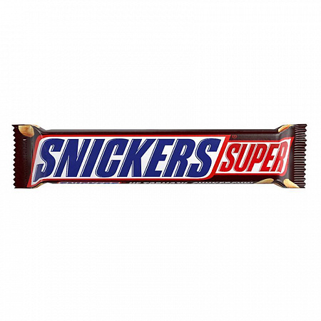 Батончик шоколадный SNICKERS супер 80г
