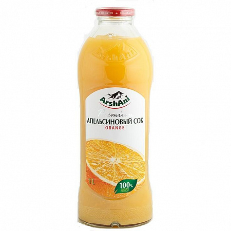 Нектар ARSHANI апельсиновый 1л с/б