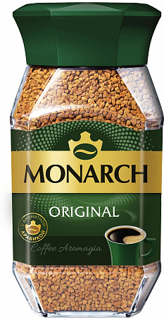 Кофе MONARCH раствор сублимированный 95г с/б
