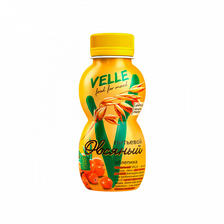 Продукт VELLE био-овсяный облепиха 230г п/б
