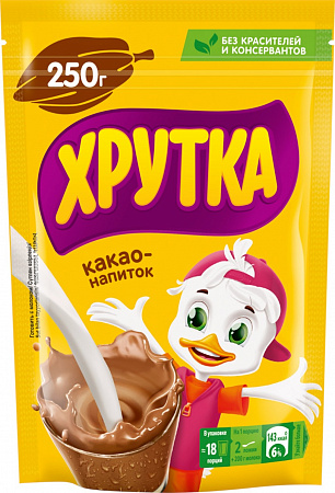 Какао ХРУТКА 250г м/у (новая)