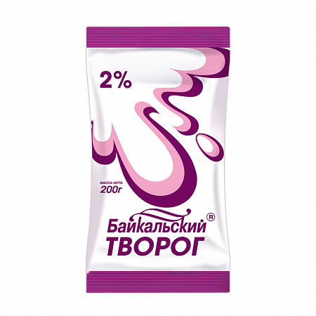 Творог ЯНТА 2% 200г г.Иркутск Продукт без ЗМЖ