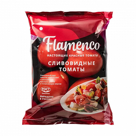 Томат Фламенко сливовидн. Красн.450г лоток