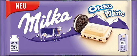 Шоколад MILKA OREO White  100г