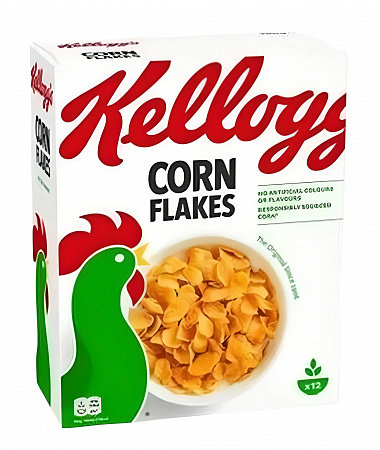 Хлопья CORN FLAKES кукурузные 375г