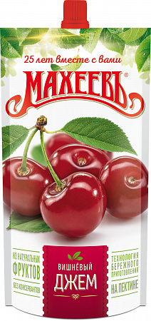 Джем МАХЕЕВ вишневый 300г дой пак