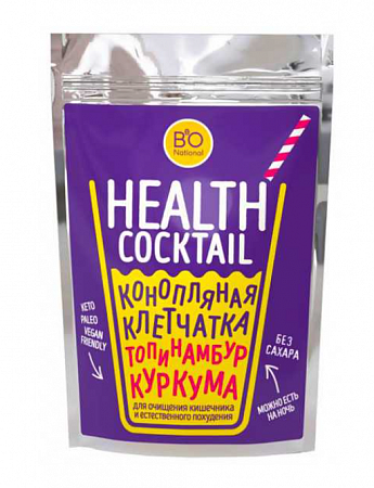 Клетчатка BIO National конопляная топинамбур и куркума 150г