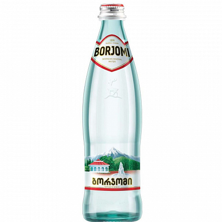 Вода минеральная BORJOMI 0,5л с/б