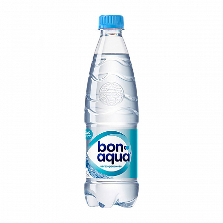 Вода питьевая BONA AQUA негазированная 0,5л п/б