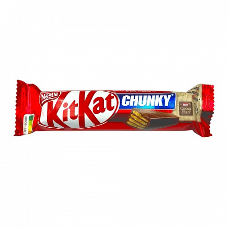 Батончик KitKat Chanky из молочного шоколада с хрустящей вафлей 40г