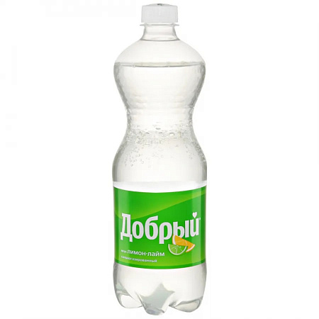 Напиток газированный ДОБРЫЙ Лимон-лайм 1л п/б