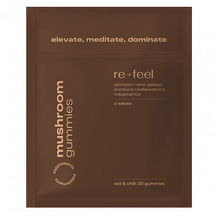 Комплекс адаптогенов re-feel mushroom shot 100г д/п