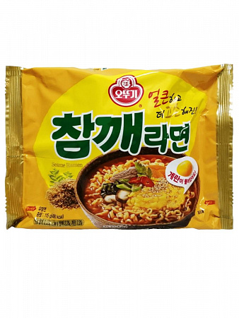 Лапша б/п ОТТОГИ Sesame Ramen говядина и кунжут 115г