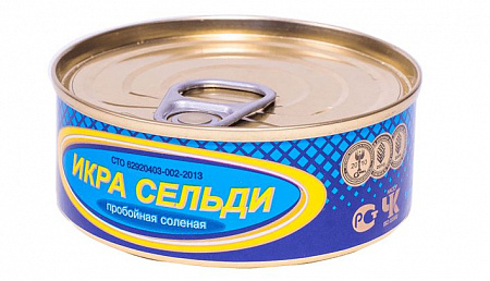Икра сельди 100г ж/б Невод
