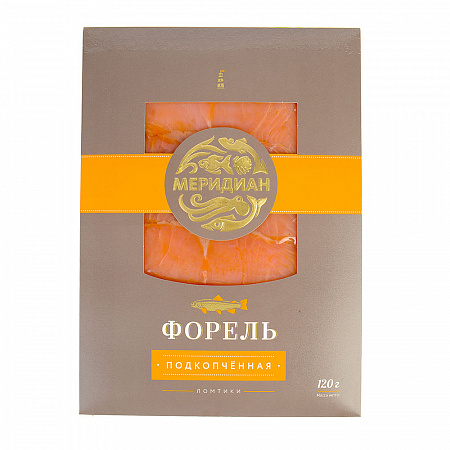 Форель МЕРИДИАН ломтики п/к 120г