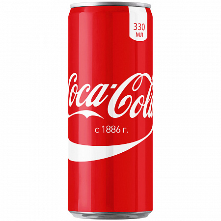 Напиток газированный COCA-COLA 0,33л ж/б