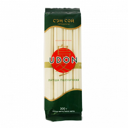 Лапша СЭН СОЙ Udon пшеничная 300г