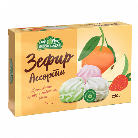 Зефир БЕЛЕВСКИЙ Ассорти 250г