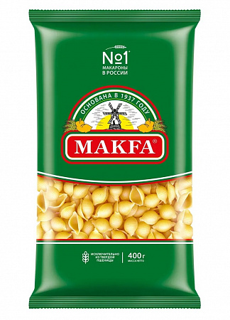 Макаронные изделия МАКФА Ракушки 400г