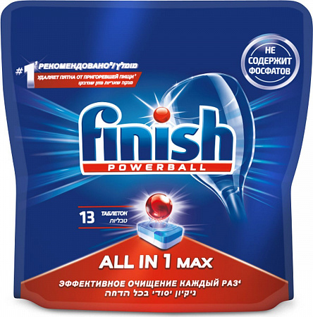 Таблетки д/ПММ FINISH All in1 13таб
