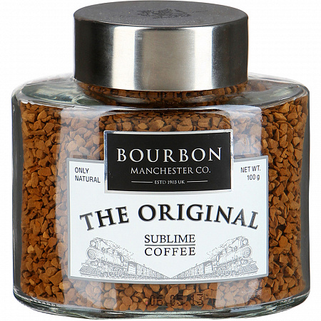Кофе BOURBON Original сублим 100г стекло