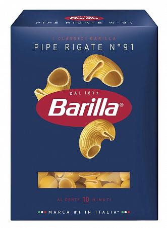 Макаронные изделия BARILLA Пипе Ригате 450г