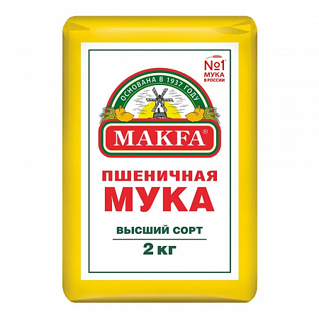 Мука МАКФА пшеничная в/с 2кг 