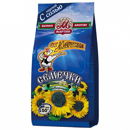 Семечки От Мартина с морской солью 100г