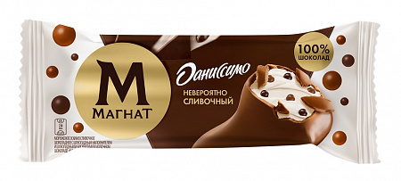 Мороженое эскимо Магнат и Даниссимо Невероятно сливочный 70г
