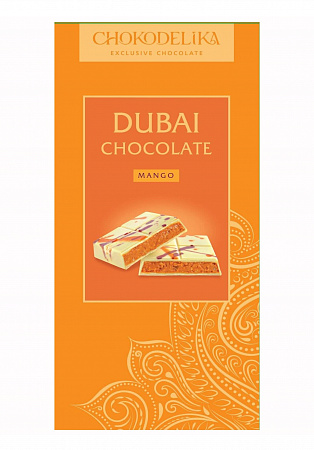 Шоколад CHOKODELIKA белый DUBAI Mango 180г